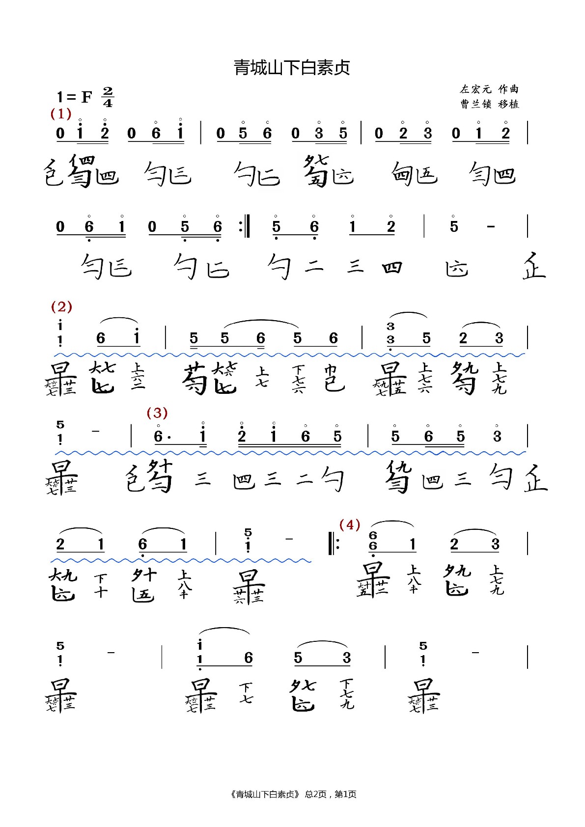 青城山下白素贞(图1)